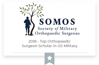Top Orthopaedic Surgeon Scholar in US Military